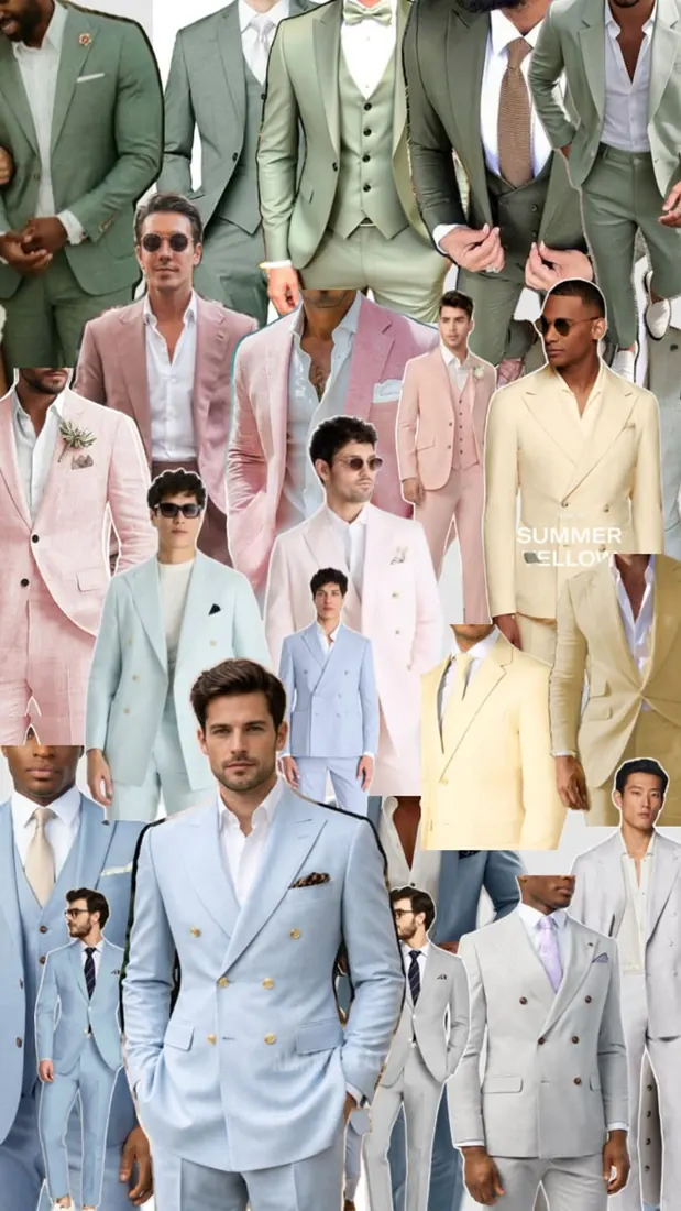 Colorful outfit inspiration for men, 3