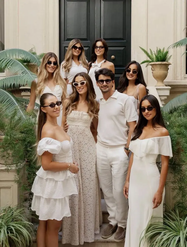 White outfit inspiration for women, 2